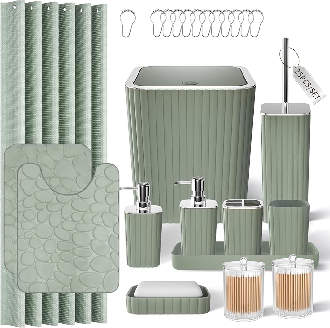 Bathroom Accessories Set by BetterbathroomwithXLHOME