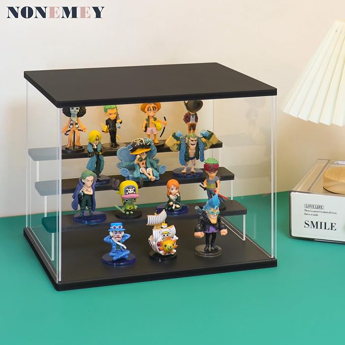 NONEMEY Clear Acrylic Display Case Stand - Image 6