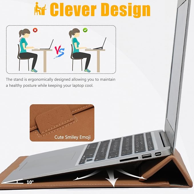 HYZUO 13.3-14 Inch Laptop Sleeve Case - Image 2