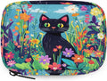 Art Painting Flower Cat Pill Organizer Travel Medicine Case by Unknown