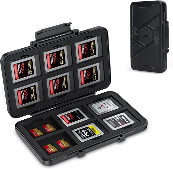 XQD Card CFexpress Type B Card Case Holder Storage, 36 Slots Memory Card by JJC