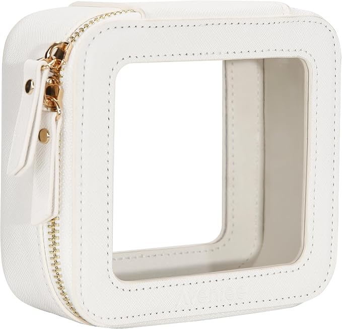 Aveniee Clear Makeup Bag Small, Mini Travel Toiletry Bag Cosmetic Bags Organizer - Image 7