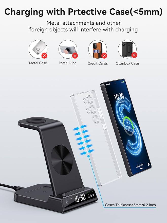 Wireless Charger for Samsung Charging Station - Image 4