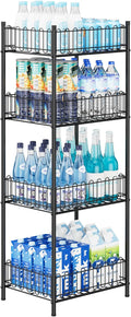 OYEAL Water Bottle Storage Holder 4 Tier Can Organizer by OYEAL