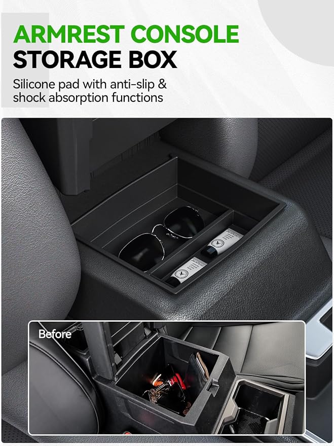 6PCS Center Console Organizer Tray - Image 3