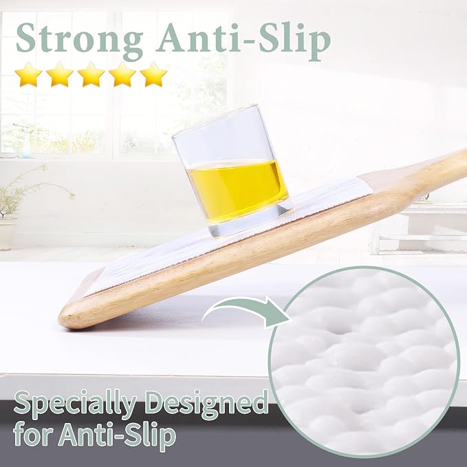Drawer and Shelf Liner for Kitchen Cabinet: 12 in X 30 Ft Non Slip Waterproof - Image 4