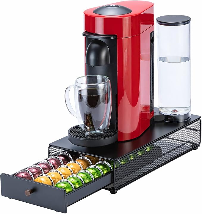 Flagship for Nespresso Pod Organizer Vertuo Pod Holder Coffee Pod Drawer Coffee by FlagShip
