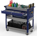 3 Tier Rolling Tool Cart on Wheels, 550 LBS Tool Cart by Cobinery