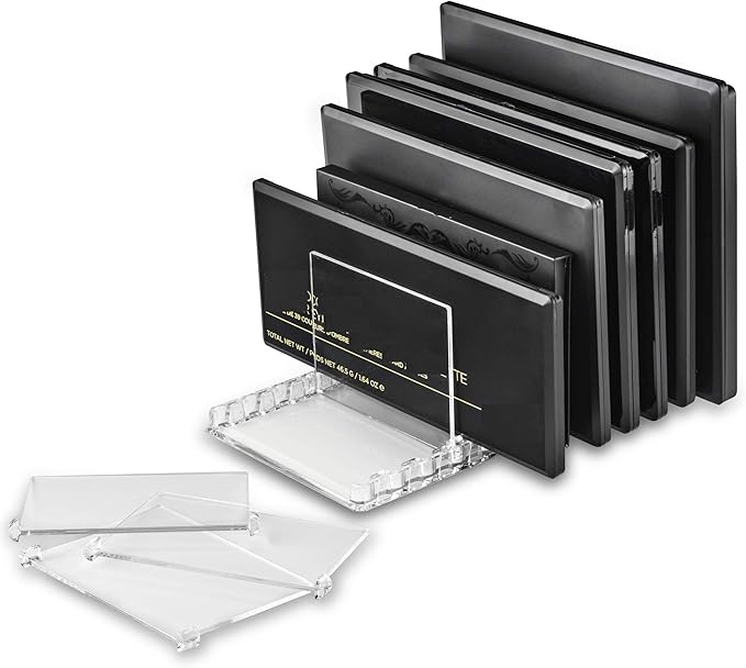 byAlegory Acrylic Makeup Eyeshadow Palette Organizer W/ Removable Dividers | 10 - Image 3