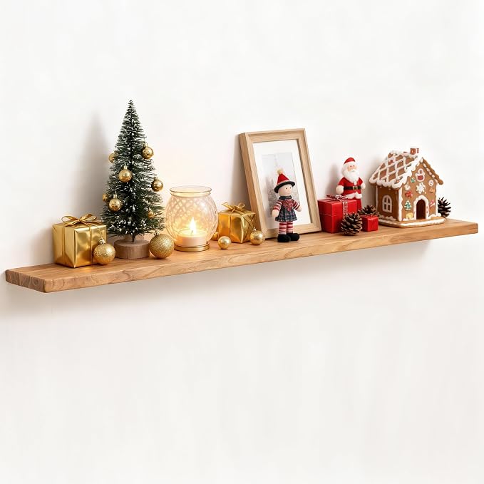 Fun Memories 55 Inch Floating Shelves by FunMemories