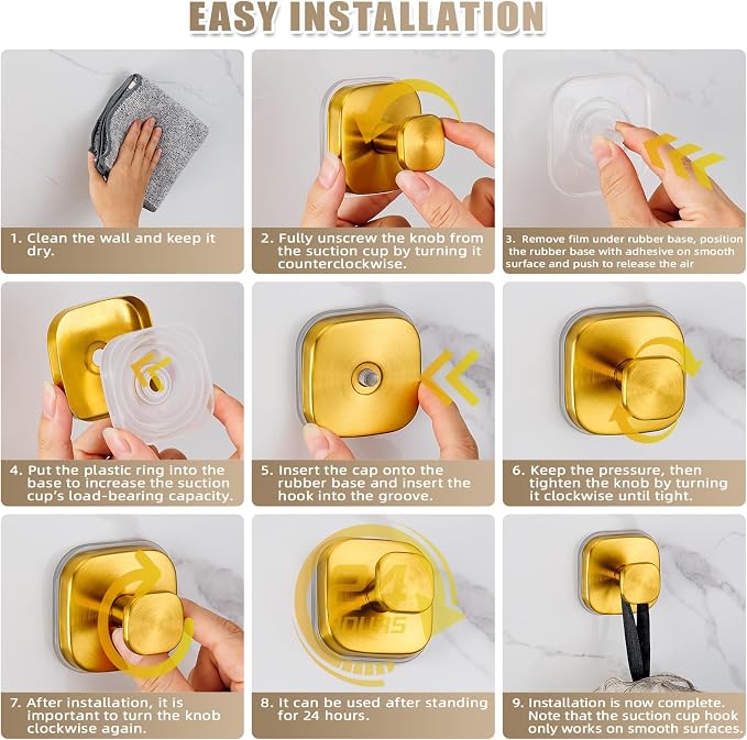 Suction Cup Hooks for Shower - Image 6