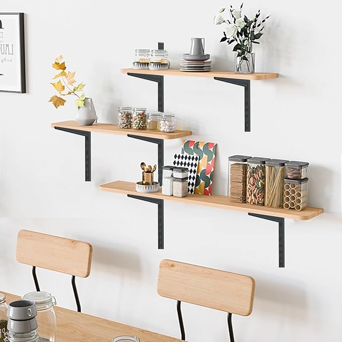 10 Pack 9‑Inch Adjustable Wire Shelf Brackets – Heavy‑Duty Double‑Track Closet - Image 4