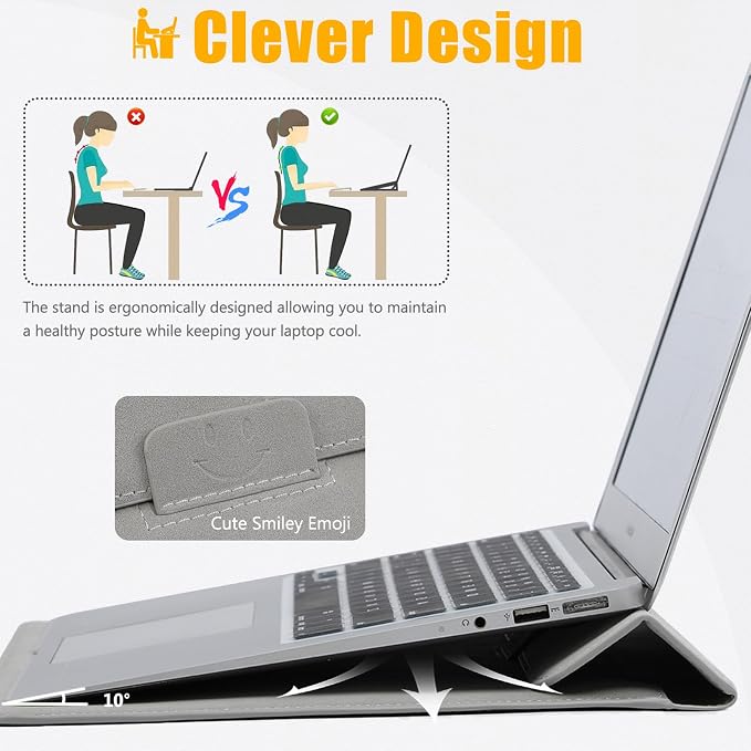HYZUO 13 Inch Laptop Sleeve Case - Image 2
