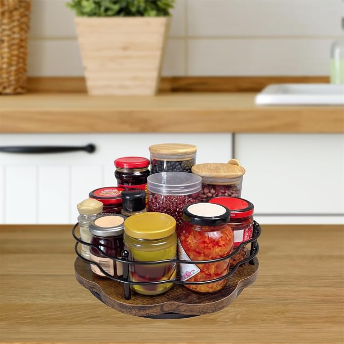 2 Pack, 360° Rotating Lazy Susan Organization and Storage - Image 6