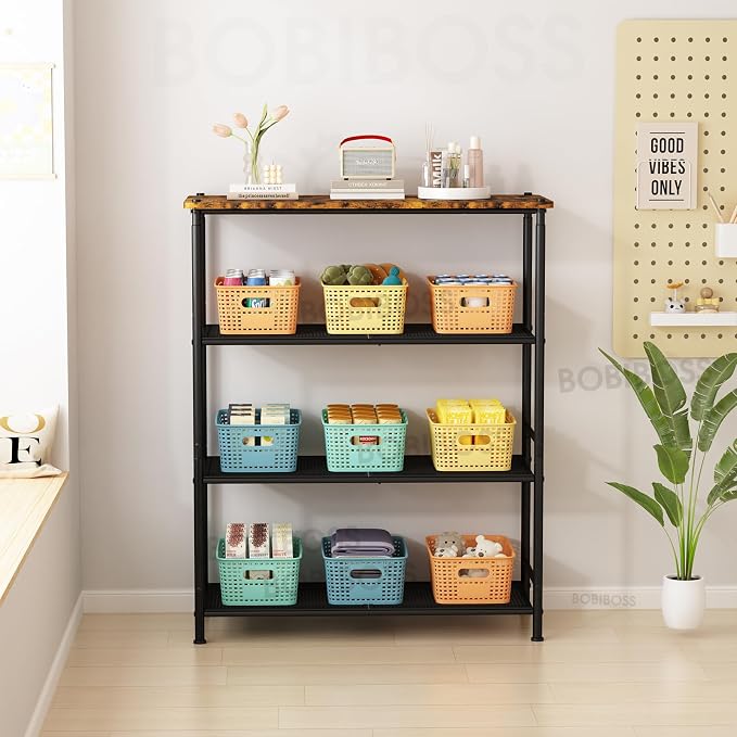 Colorful Plastic Storage Baskets - Image 4