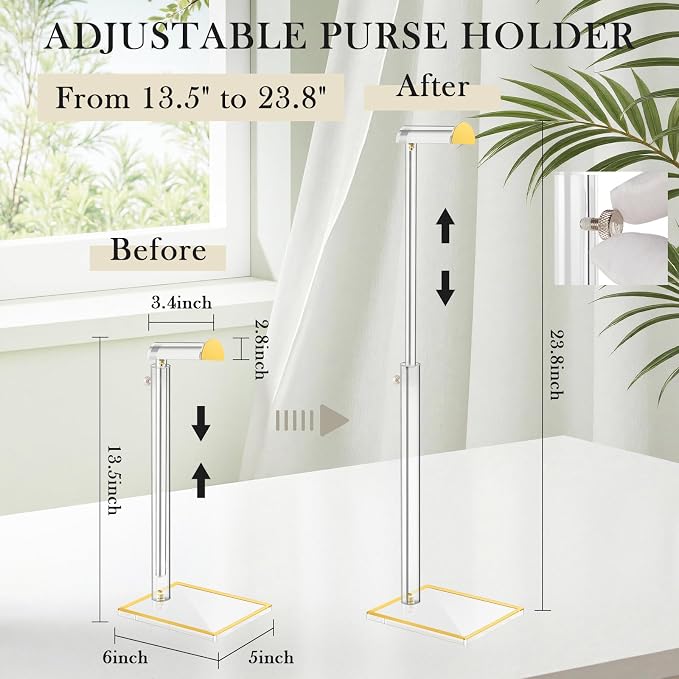 Acrylic Handbag Display Stand - Image 2