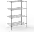 21" Deep x 36" Wide x 54" Height Wire Shelving Kit | 4-Tier | NSF Commercial by Regal+Altair