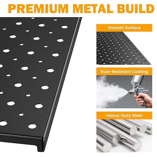 Pegboard Smith Metal Pegboard Panels, Pegboard Organizer System - Image 5