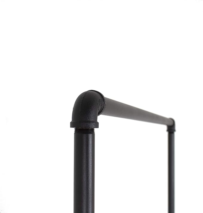 William Roberts Vintage Industrial Heavy Duty Hanging Rod Garment Rolling - Image 5