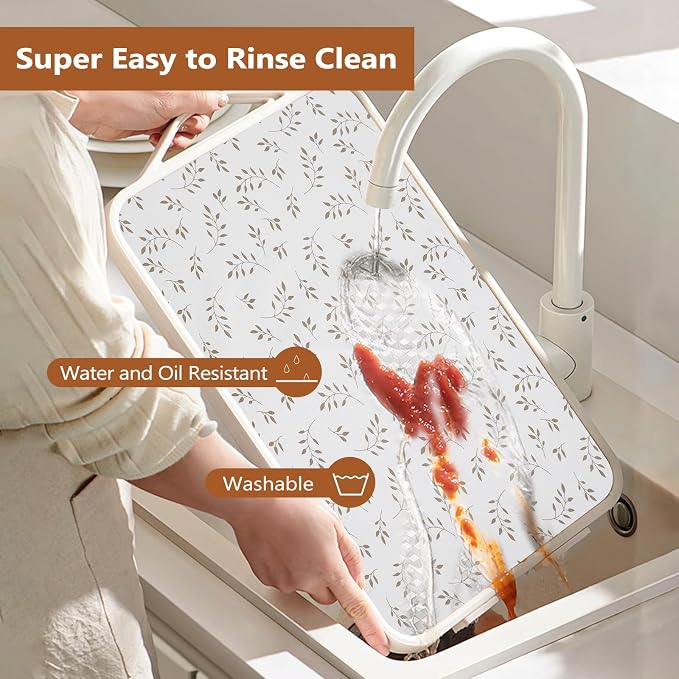 Shelf Drawer Liner for Kitchen Cabinets Non Adhesive, Slip Resistant Strong - Image 5