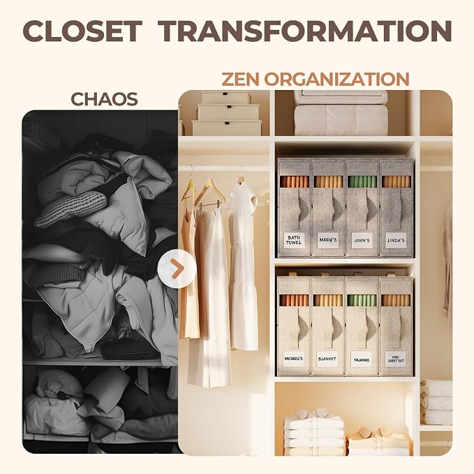 8Pack Sheet Organizers and Storage - Image 4