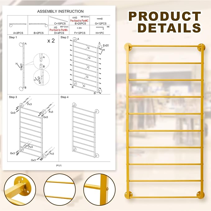 Hijab Organizer, 10 Tier Metal Scarf Holder Organizer, Freestanding Scarf Shawl - Image 4