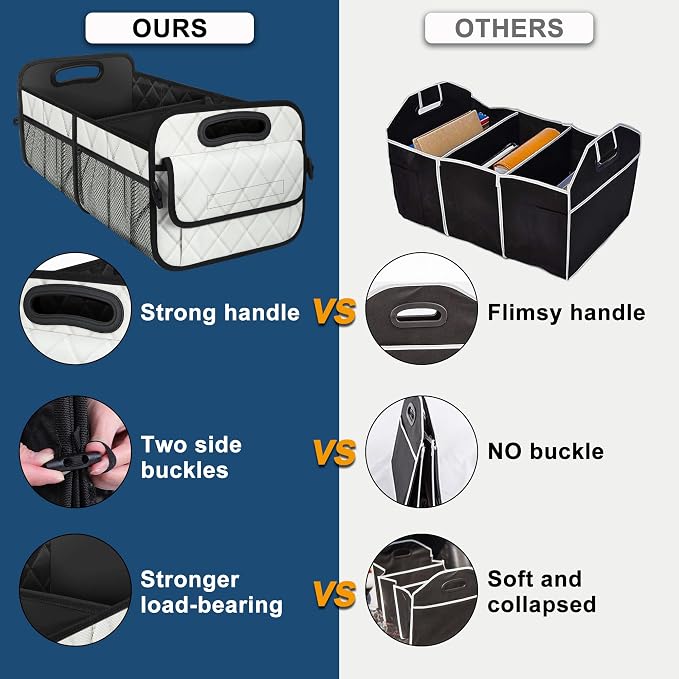 Deosk Trunk Organizer with 6 Pockets - Image 2