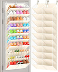 20-30 Pairs Over the Door Shoe Organizer, 10-Tier Door Shoes Rack