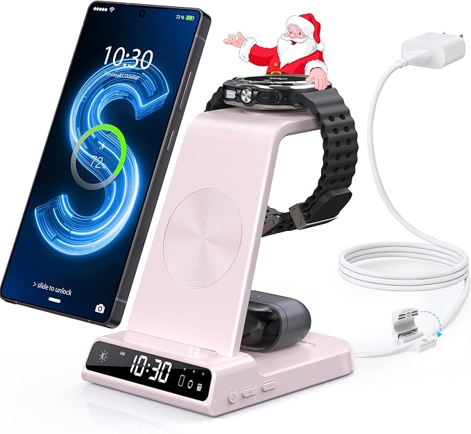 Wireless Charger for Samsung Charging Station by ZenGoose