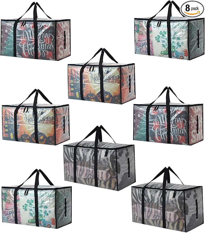 Heavy Duty 93L Stackable Storage Bins by Unknown