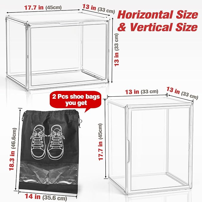 XXX-Large Acrylic Display Case, 1 Pack - Image 2