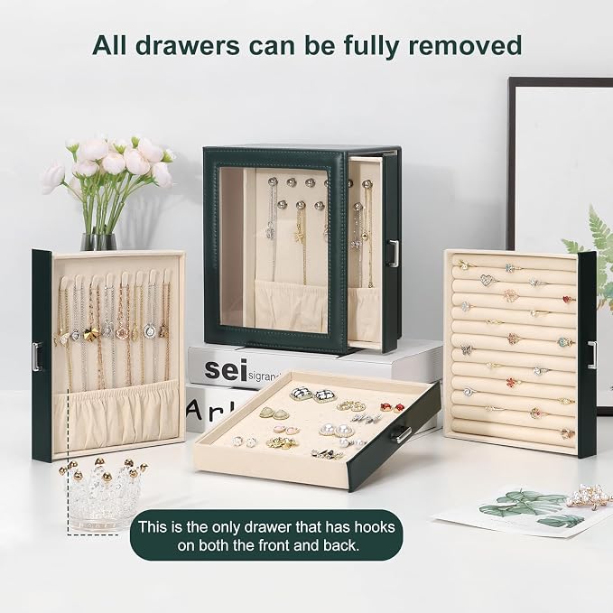 DesignSter Jewelry Box Organizer, Jewelry Box - Image 7