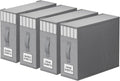 4 Pack Bed Sheet Closet Organizers and Storage, Sturdy Foldable Storage by StorageTastic