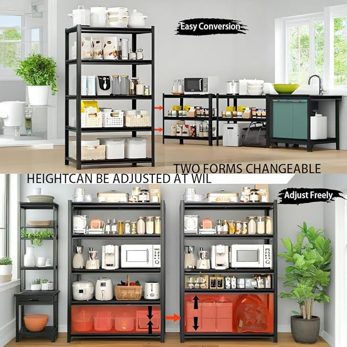Industrial Storage Rack, Heavy-Duty Steel Shelving Unit - Image 6