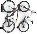 TORACK BIKEPAL Space Saving Wall Mounted Swivel Bike Racks, Vertical Bike Wall by TORACK