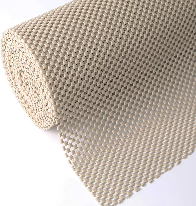 Shelf Drawer Liner Non-Adhesive Non Slip Durable Strong Long Size 12 in X 20ft by Iwtmm