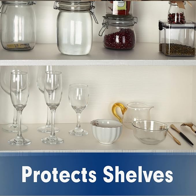 Shelf Liner, Drawer Liner, 12 x 120 Inches Cabinet Liner - Image 4