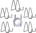 Kruodop 5 Pack Plate Stands for Display, 3 Inch Plate Holder Display Stand by Kruodop