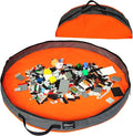 Toy Storage Basket Play Mat for Building Bricks & Blocks by BBpara