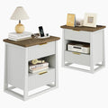 HIFYOBRO Fluted Nightstands Set of 2 by HIFYOBROUS