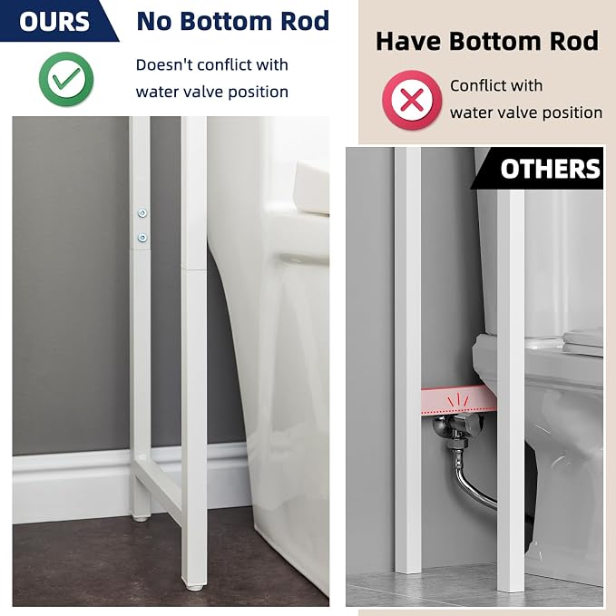 MOHOPE 2-Tier Over The Toilet Storage - Image 7