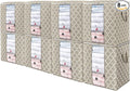 WISELIFE Storage Bags 8 Pack/100L Large Blanket Clothes Organization and by WiseLife