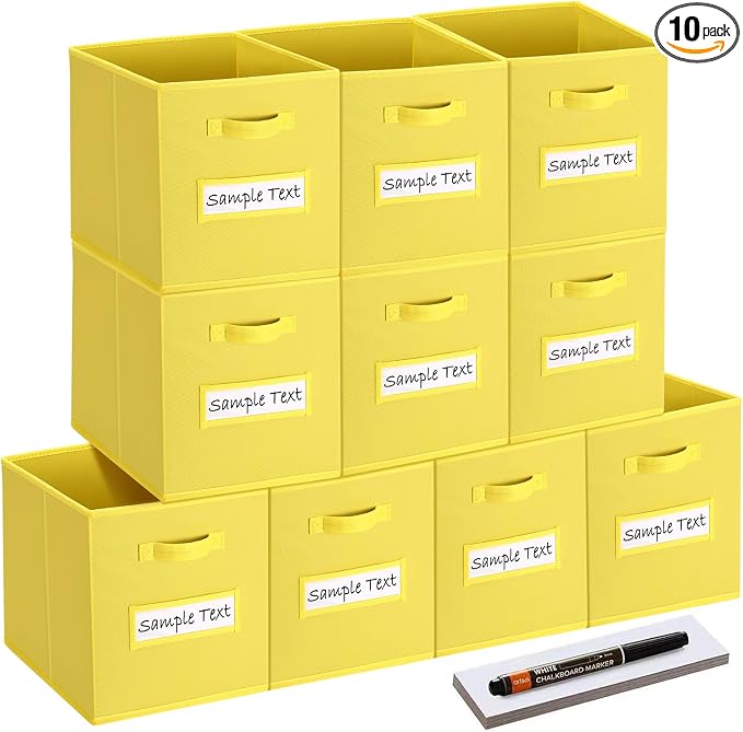 artsdi 11x11 storage cube bins Foldable Fabric storage cubes by Artsdi