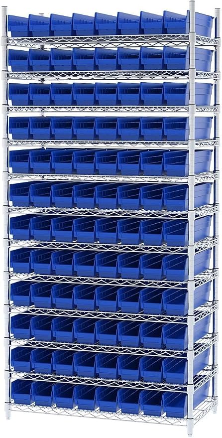Akro-Mils 30128 Plastic Shelf Bins, Heavy Duty Storage Bins - Image 6