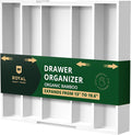 ROYAL CRAFT WOOD Luxury Bamboo Kitchen Drawer Organizer by RoyalCraftWood