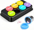 Weekly Metal Pill Case 7 Day, Stainless Steel Pill Box Organizer by GIIYAA