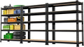 5-Tier Metal Storage Shelves: Heavy Duty Garage Shelving Adjustable Shelves by StaycalisHome