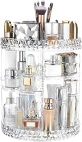 ZHIAI 360 Rotating Makeup Organizer, Large Capacity Cosmetics Organizer by ZHIAI