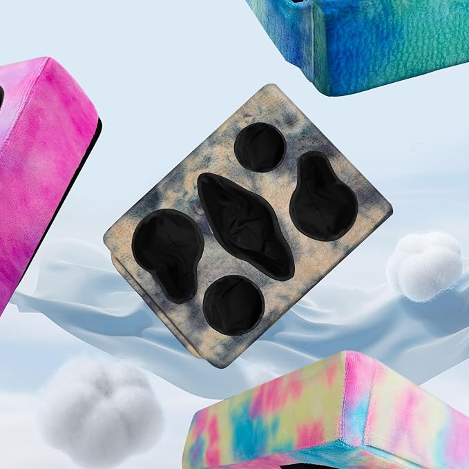 Couch Cup Holder Pillow, 5 Hole Couch Drink Holder! Keep Drinks Hand Side and - Image 2