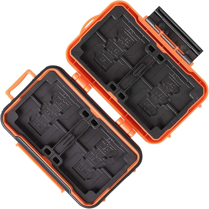 LYNCA Memory Card Case Holder, Memory Card Hard Protector Case Professional - Image 4